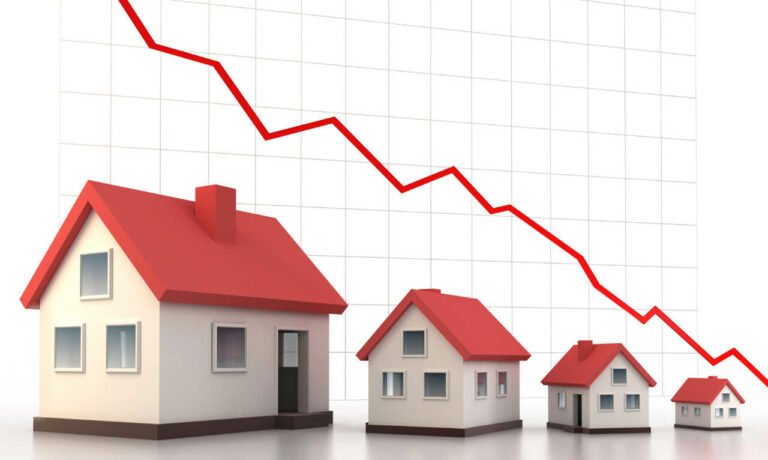 Baisse du prix de l'immobilier